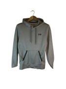 Bluza z kapturem under armour beżowa logo s