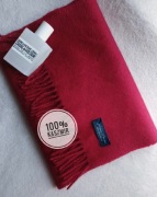 Szalik kaszmir/ czerwony 