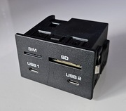 Porsche MACAN 95B Czytnik Port USB-C SD SIM 95B035736A