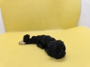 Brelok do kluczy w kształcie pieska Shih Tzu Czarny