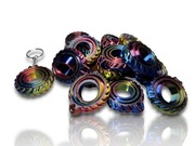 Brelok Fidget Toys | Zabawka Gyroidalna | Żyroskop Antystresowy | Tri Color