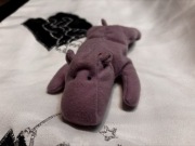 Ty Teenie Beanie Babies Happy hipopotam McDs 1993 maskotka