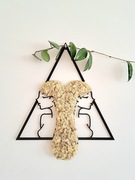 Znak zodiaku Bliźnięta, prezent dla zodiakary, dekoracja do salonu 