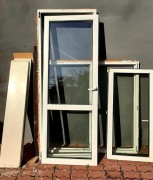 Okna pcv dwuszybowe po demontażu