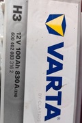 Akumulator VARTA 100 Ah / 830A