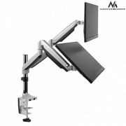Maclean Uchwyt biurkowy na dwa monitory 13"-32" (MC-765)