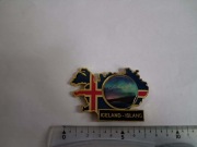 Magnes na lodówkę - 732h. ISLANDIA Mapa