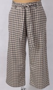 H&M z wysokim stanem pepitka 42