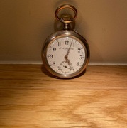 Zegarek kieszonkowy srebrny F.A Holmberg