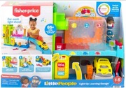 Duża Edukacyjna myjnia samochodowa Fisher-price zestaw do zabawy