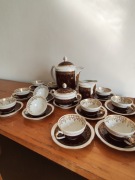 Oryginalny Serwis Chodzież do kawy  z lat 60-tych 