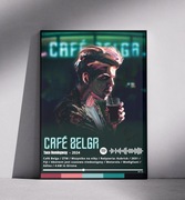 Plakat Taco Hemingway cafe belga bez ramki a3