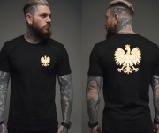 Naprasowanka do samodzielnej aplikacji  FLAGA POLSKI GODŁO ORZEŁ DO 15  CM 