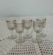  Stare karczmiaki, kieliszki do wódki Art-deco 