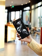 ETUI z motywem czaszki IPHONE