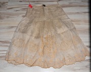 146^ Lindex letnia spódnica 100% bawełna haftowana ażurowa 40/42