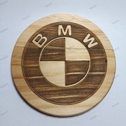 Zestaw Drewnianych podstawek pod kubki filiżanki szklanki unikatowe wzory