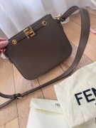 Oryginalna torebka Fendi skóra naturalna 