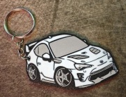 Brelok Toyota GT86 biała 