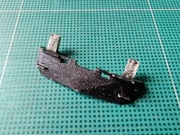 odgarniacz pełny czarny, brzydko malowany do ST44/M62/BR120 firmy Roco