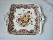 Antyk Ekskluzywny duży talerz patera Ironstone Manson's England 