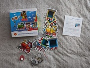 Gra dla dzieci Lokomotywa edukacyjna Alexander pociąg puzzle