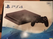Konsola ps4  slim  z pudełkiem  500 GB 