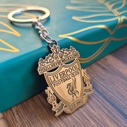 Brelok do kluczy Liverpool Premier League Metal Brąz Prezent