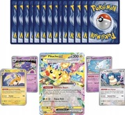 Mega Zestaw Oryginalnych 100 Kart Pokémon TCG + 10 rzadkich + 1 legendarna