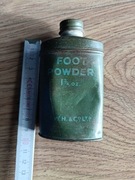 Puszka wojskowa 2 wojna światowa puder do stóp 