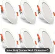 Reflektor LED SUFITOWY 3000K 6 sztuk 