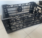 Skrzynka plastikowa używana, Pudełko na Owoce, Pojemnik plastikowy