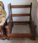 Stelaż dębowy stylowy fotel