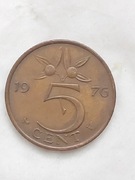 265 Holandia 5 centów, 1976
