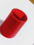 Końcówka do rękawków dla zefiru liście  #41_ 3cm 