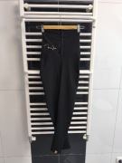 Modelujące legginsy z haftkami | Fame Icon | Rozmiar M wysoki stan