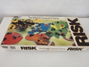 Risk The World Conquest Game gra planszowa vintage