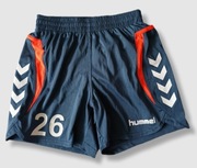 Hummel krótkie spodenki sportowe atramentowe 140-146-152cm