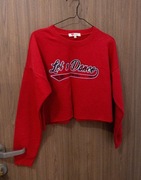 Czerwone Crop z tekstem