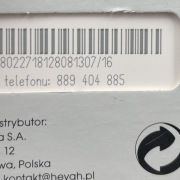 Złoty numer 889*404*885