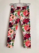 Getry w kwiaty Lily Grey