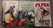Andrzej Pilipiuk zestaw trzech książek Wendrowycz stan VG