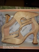 Born2Be Beżowe Czółenka damska 38 Ekozamsz Szpilka