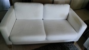 Używana sofa 2-osobowa IKEA KARLSTAD - biała