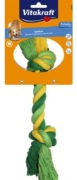 Vitakraft zabawka dla psa czyszcząca zęby , szarpak