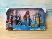 Zestaw lalek Disney z bajki Mała Syrenka Tryton Urszula