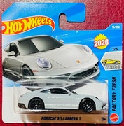 Hot Wheels Mainline 2026 - Porsche 911 Carrera T - Nowy ODLEW