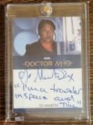 Rittenhouse Jo Martin Doctor Who Series 11 & 12 Fugitive Doctor autograf