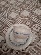 Rosenthal Maria filiżanka do kawy z niebieskimi girlandami