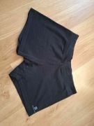 Krótkie czarne spodenki sportowe legginsowe Domyos S